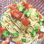トマトとバジルの冷製パスタ（レシピ付）