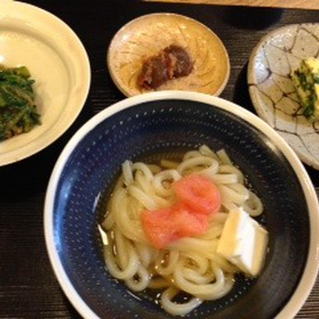 明太子バターうどん