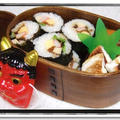 弁当職人★節分！頑張って海苔巻き弁当