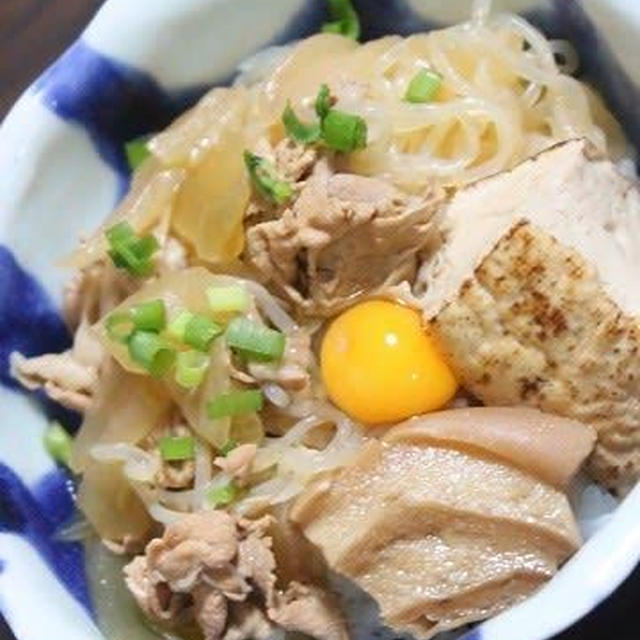 6月28日　　すき焼き風丼