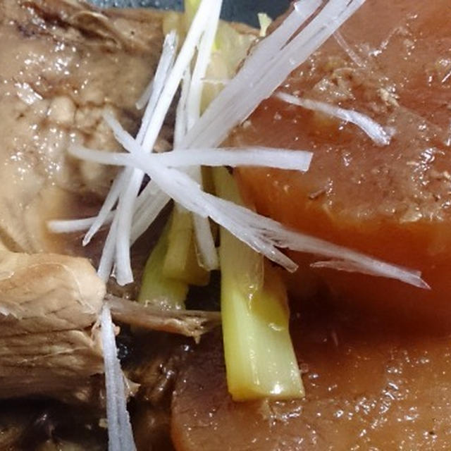 野郎飯流・ぶりかま大根