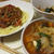 麻婆パスタ＆キムチスープ＆きゅうりのキムチダレ和え