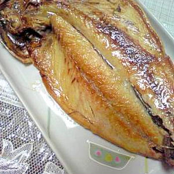 フライパンdeサバの開きオリーブオイル焼