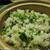 土鍋で菜飯　大根の茎の塩漬けで(^_-)-☆