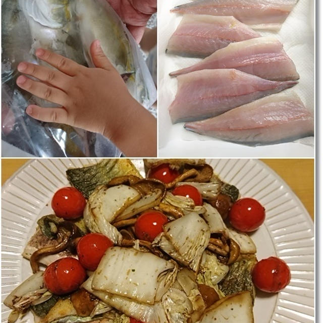 ダンナさん食堂☆釣果飯とモロモロと姫の初バイバイ♪