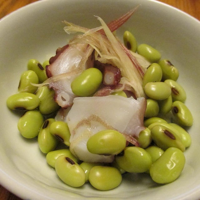 【旨魚料理】タコと枝豆の酢の物