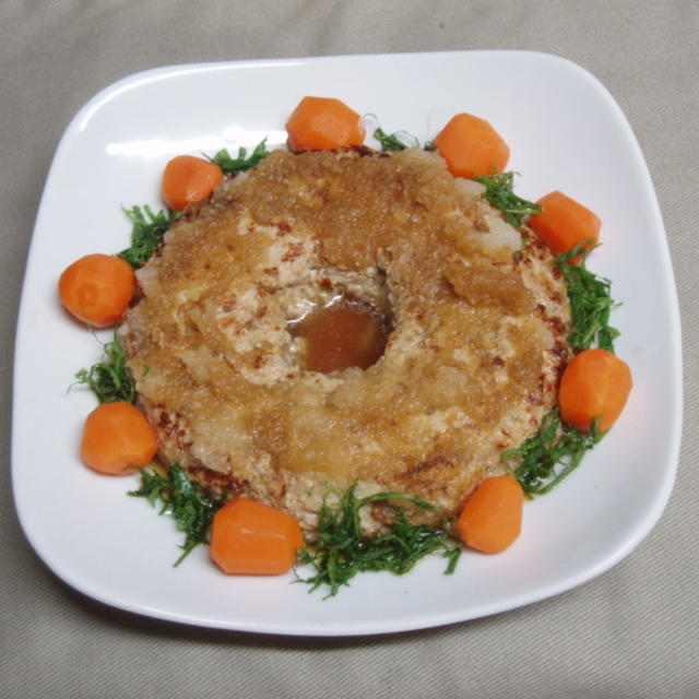 もやしハンバーグ