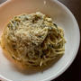 摘みたてバジルと牛乳のクリームパスタ・マステでタグ作り