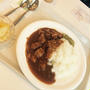 千疋屋 マンゴーカレーをフライング