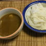 父帰る....　～カレーうどん再び　＆　カレーつけ麺～
