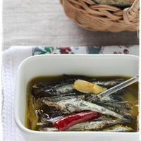 【乾物イタリアン】煮干しで！おつまみオイルサーディン