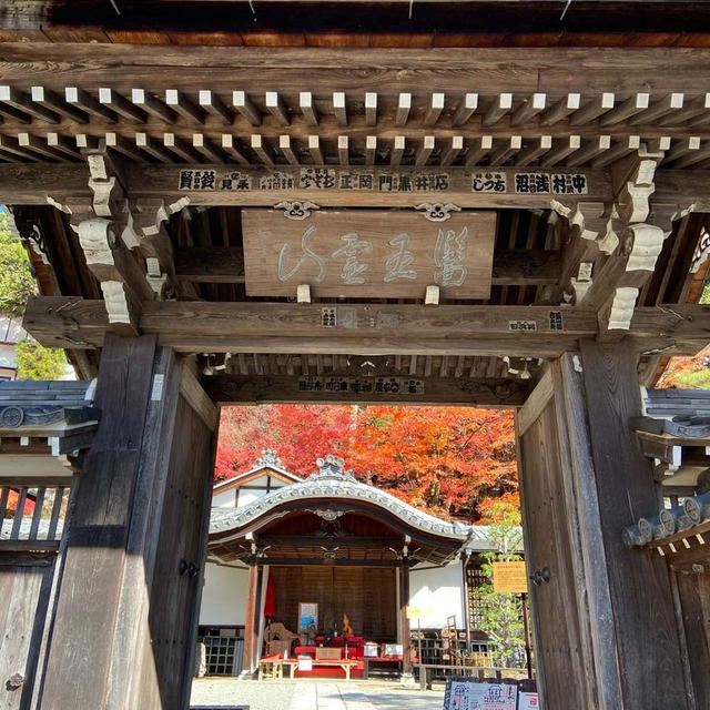 2023 飛騨高山・下呂の旅　温泉寺の紅葉