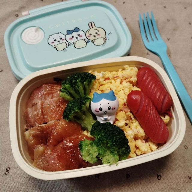 照り焼きチキンとたまごそぼろ弁当【時短弁当】 #平日お昼ご飯はお弁当or外食