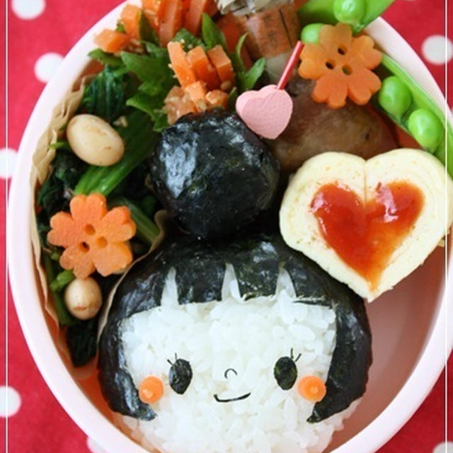 お団子ちゃんのキャラ弁
