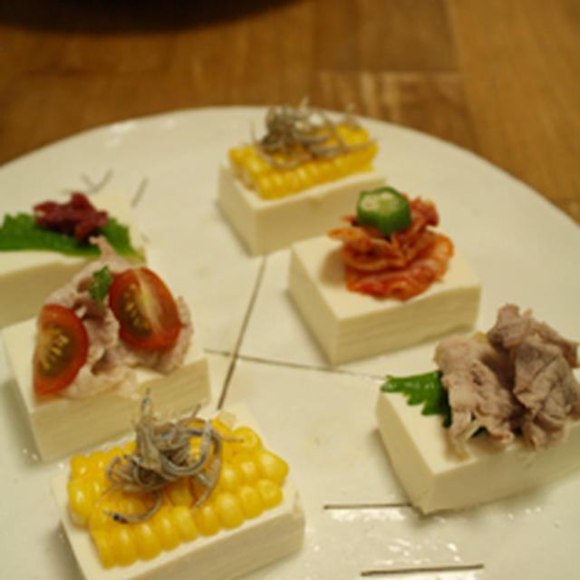 簡単！豆腐のおつまみ