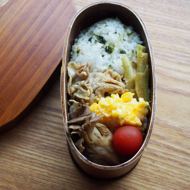 カレー風味のお弁当