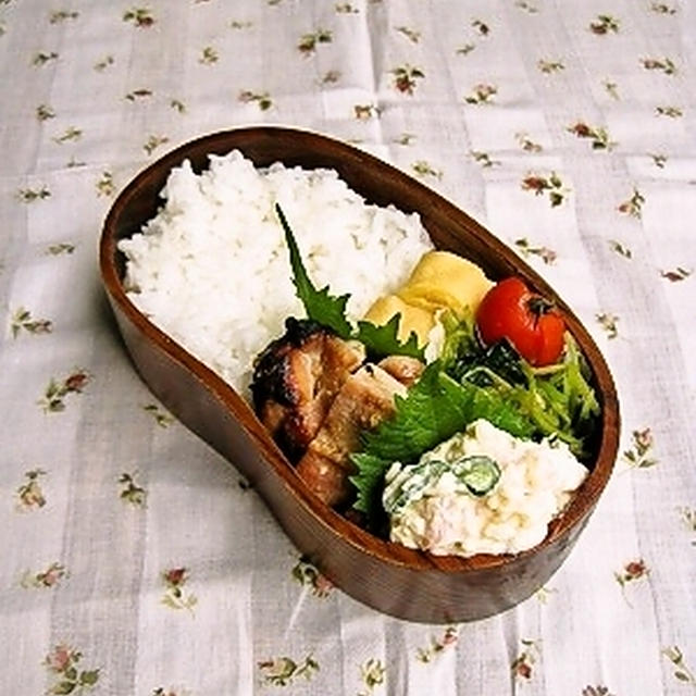 鶏の味噌焼き弁当