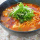 トマト風味の酸辣湯（サンラータン）麺とお知らせ