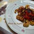 チキンと海老のマホガニー・インドネシア風のレシピ