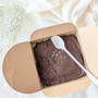 クラフトケースに手作りスイーツを♪『パリチョコ抹茶ムース』