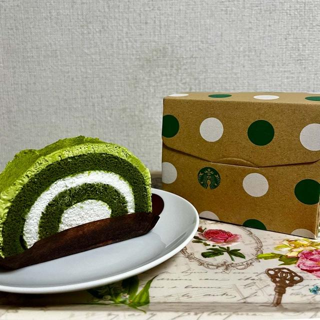 【季節のおすすめ】スターバックス 米粉の抹茶ロールケーキ