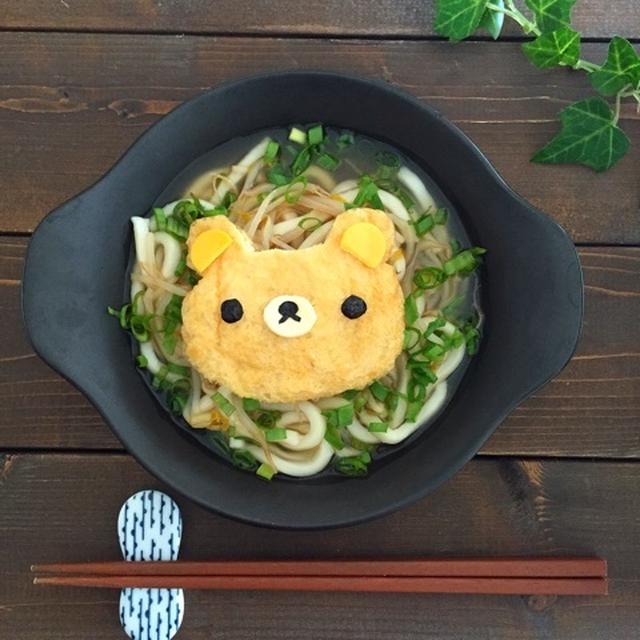 リラックマうどん＊朝ごはん