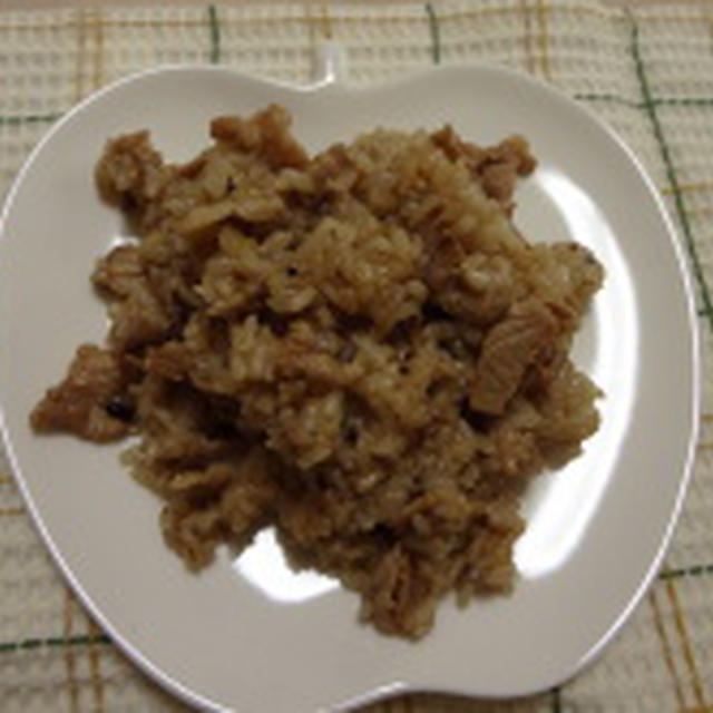 豚肉の混ぜ込みごはん