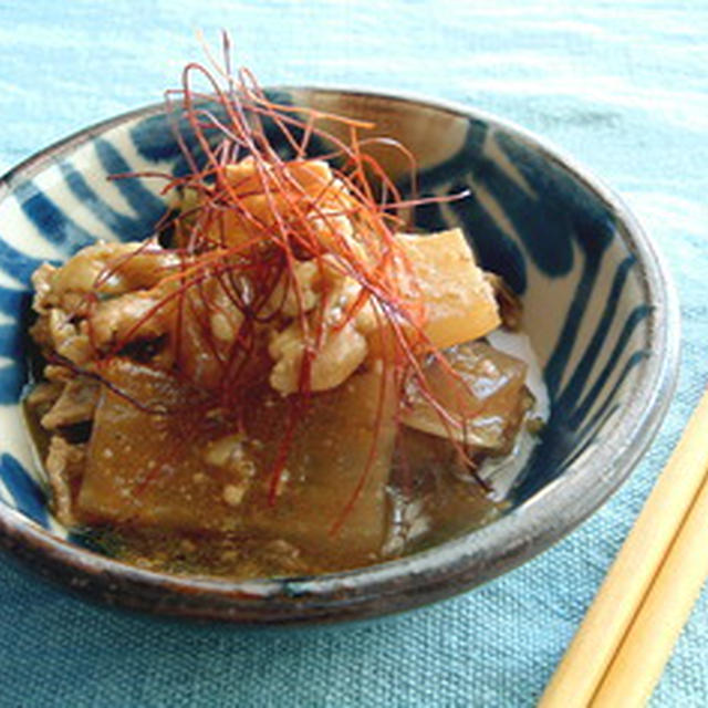 豚と大根のカレー醤油煮