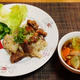 野菜は冷凍が便利☆中落ちカルビｄｅステーキ炒飯♪☆♪☆♪