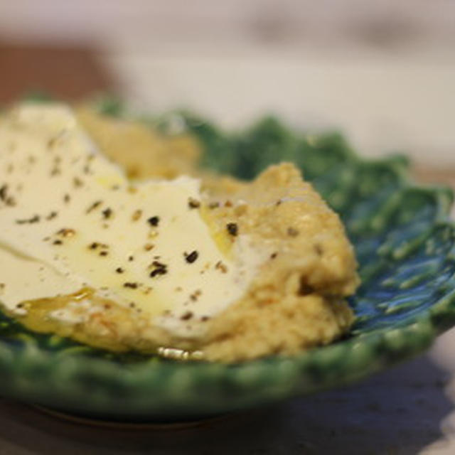 【recipe】フムスチーズ／スパイスカレーはアートです