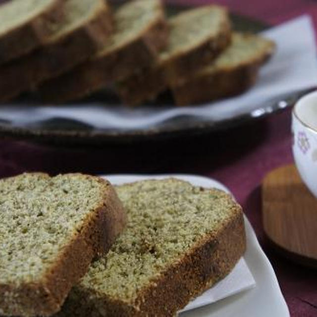 「粉茶のパウンドケーキ」