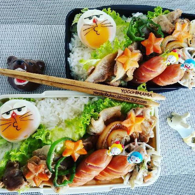 ドラえもん弁当♪目玉焼き～＾＾