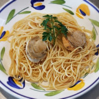 帆立のアメリケーヌソーススパゲティ