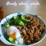 豚そぼろ丼