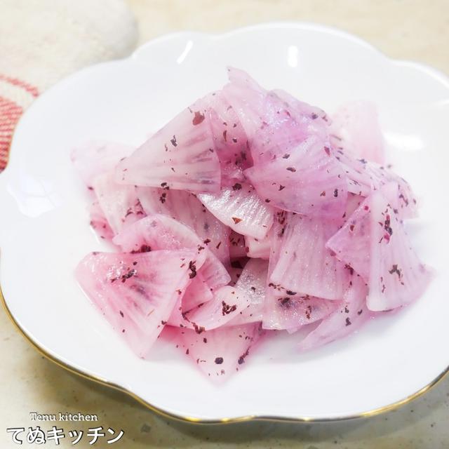 これ超簡単なのにマジで美味しすぎる！無限に食べられます！『無限ゆかり大根』の作り方