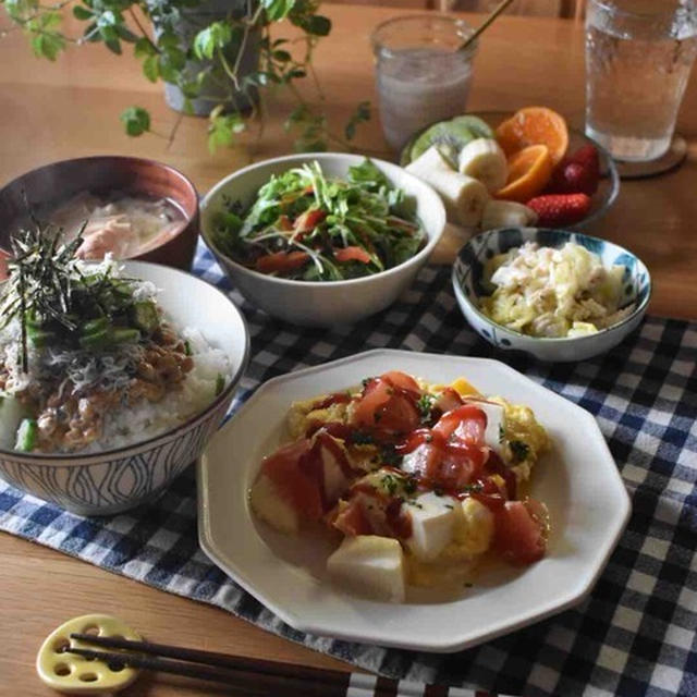 練習前の朝ごはんと練習後のお弁当