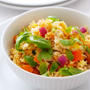 鶏肉と夏野菜のタブレ、ミント仕立てTABOULE AUX POULET,LEGUMES D’ETE AU MENTH