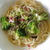 ブロッコリーと枝豆のピリっとパスタ
