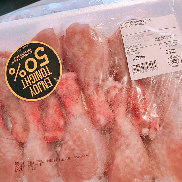 半値のドラムチキン