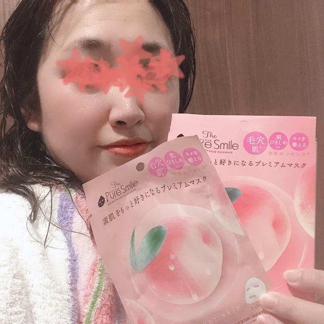 桃エッセンスで毛穴肌！