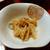 えのきの梅かつお和え　初めての料理のための清酒を使ってみました