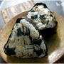 簡単■ 昆布と茄子漬のゴマおにぎり ■ トークショーレシピ(´･ω･`)v