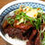 諦めなければ月イチも月ニになるんです、ほっほっほ➖鯨のピリ辛大和煮丼。