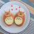 ロールパンでトトロ♡キャンドゥの極細きざみのりで♪