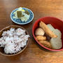 走り出す朝の一汁一菜：美味しい大根だけ！（笑）