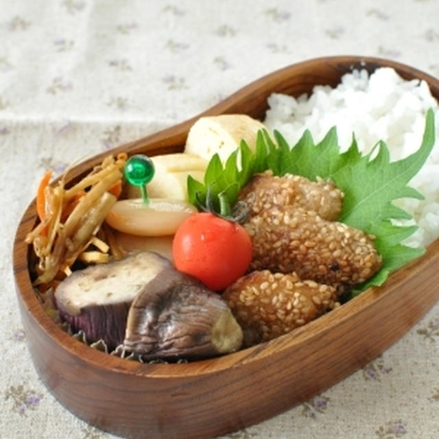 【かじきの胡麻焼き弁当】