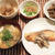 塩麹キノコと和定食で晩ごはん