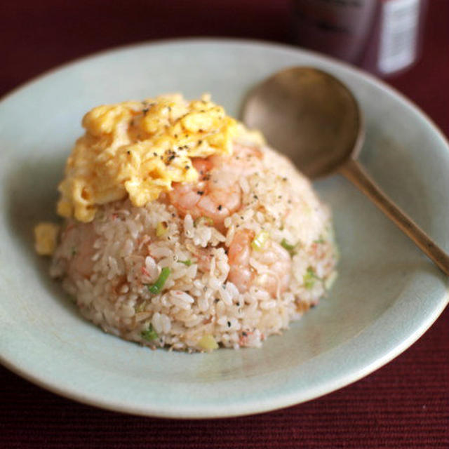 海鮮(風)炒飯。