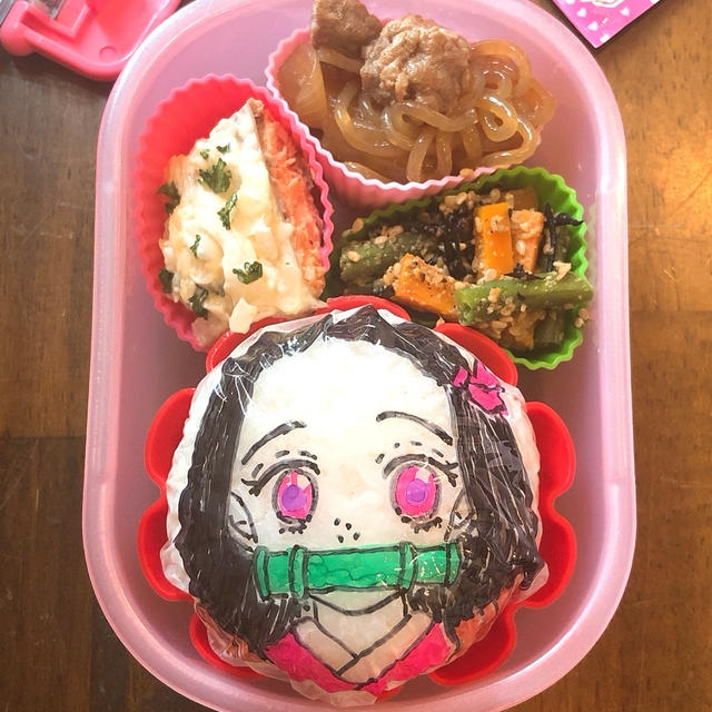 鬼滅の刃のねずこ弁当です！