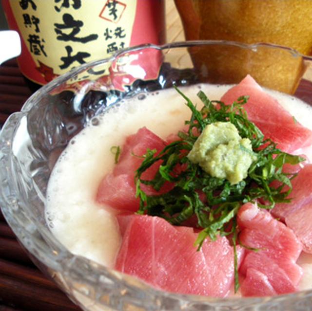 中とろの山かけ